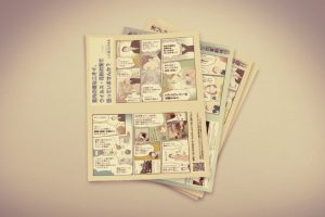 販促漫画チラシ