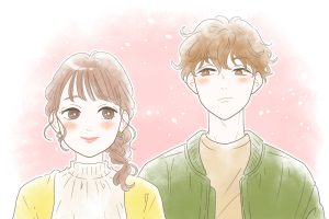 男女のイラスト