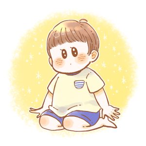 可愛い男の子の似顔絵イラスト