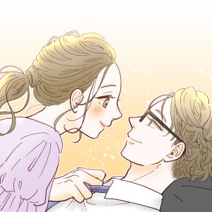 見つめ合うカップル